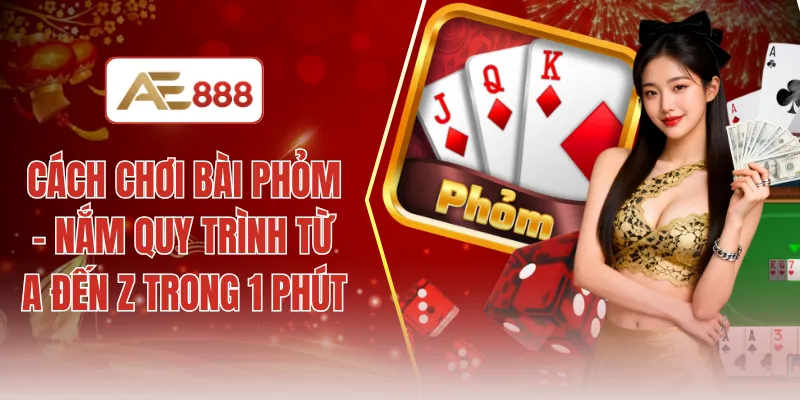Cách chơi bài phỏm - Nắm quy trình từ A đến Z trong 1 phút