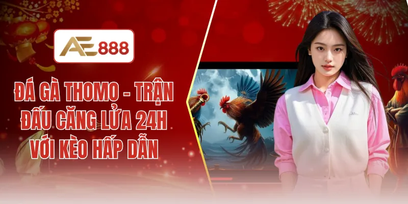 Đá gà Thomo - Trận đấu căng lửa 24h với kèo hấp dẫn