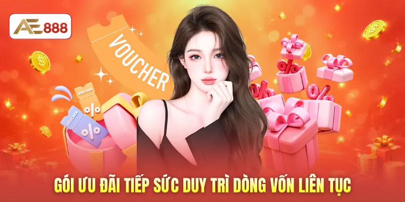 Gói ưu đãi tiếp sức duy trì dòng vốn liên tục