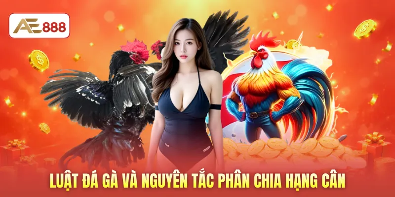 Luật đá gà và nguyên tắc phân chia hạng cân