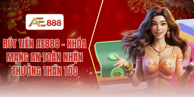 Rút tiền AE888 - Khóa mạng an toàn nhận thưởng thần tốc