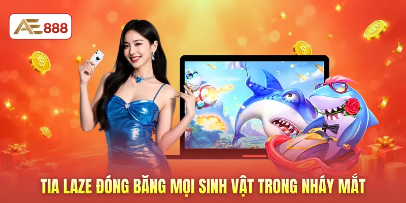 Tia laze đóng băng mọi sinh vật trong nháy mắt