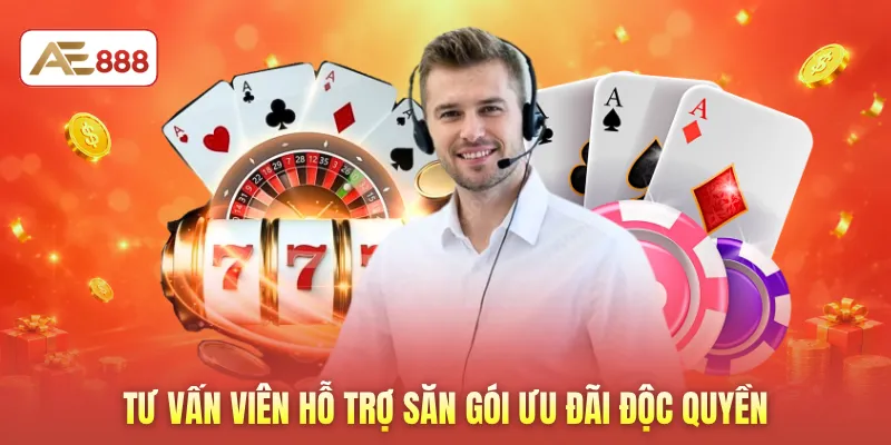 Tư vấn viên hỗ trợ săn gói ưu đãi độc quyền